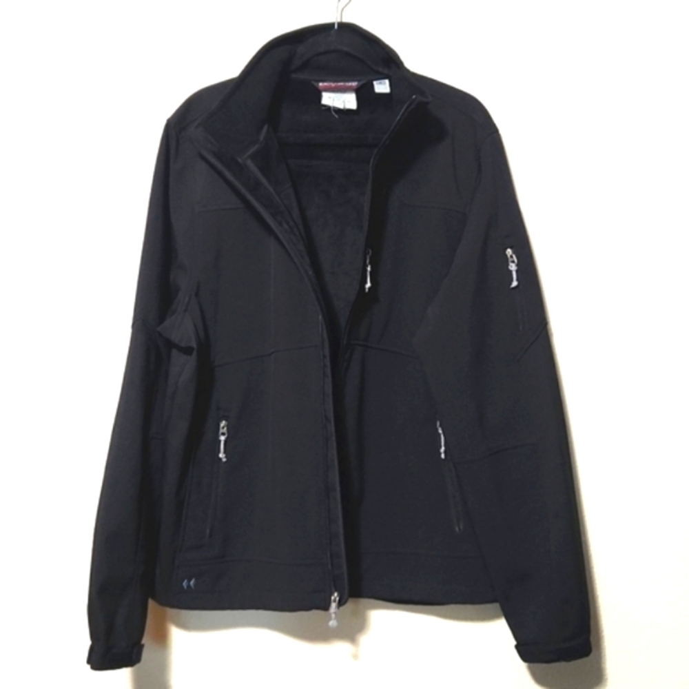 Black Diamond Double Diamond Men's Black Zip Up Jacket Size XL EUC